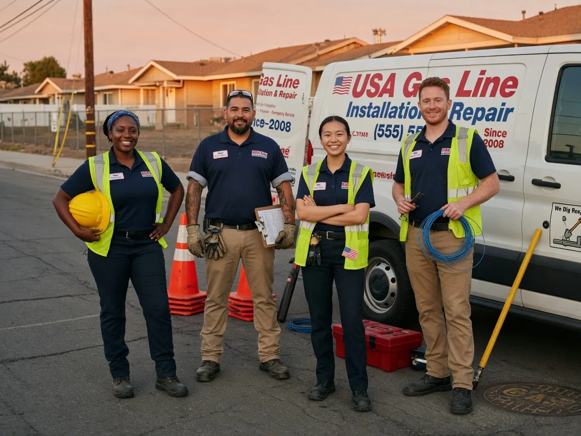 Gas Line Installation company in Ferney, SD